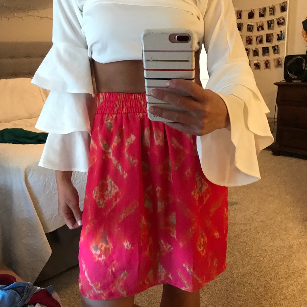 Floral skirt